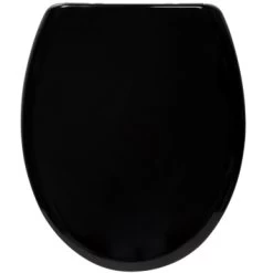 Handson WC Bril Timo Zwart Kunststof Met Softclose -Badkamer Verkoop 123 9379