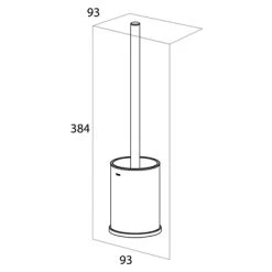 Tiger Toiletborstelhouder Colar Staand Zwart 17 Tiger Toiletborstelhouder Colar Staand Zwart -Badkamer Verkoop 123 9413