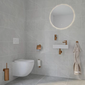 Marho Reserverolhouder Luxor Brons Koper 5 Marho Reserverolhouder Luxor Brons Koper - Afbeelding 3