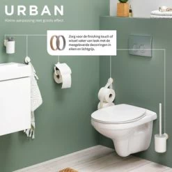 Tiger Toiletborstelhouder Urban Hangend Wit -Badkamer Verkoop 123 9606