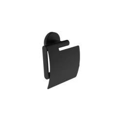 Marho Toiletrolhouder Luxor Met Klep Zwart