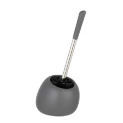 Wenko Toiletborstelhouder Polaris Mat Grijs