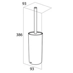 Tiger Urban Toiletborstelhouder Wit -Badkamer Verkoop 123 9738
