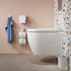Tiger Toiletrolhouder Urban Wit Met Klep -Badkamer Verkoop 123 9806