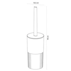 Sealskin Toiletborstelhouder Brave Staand Zwart 29 Sealskin Toiletborstelhouder Brave Staand Zwart -Badkamer Verkoop 123 9888