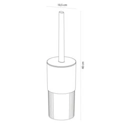 Sealskin Toiletborstelhouder Brave Staand Zwart 31 Sealskin Toiletborstelhouder Brave Staand Zwart -Badkamer Verkoop 123 9890